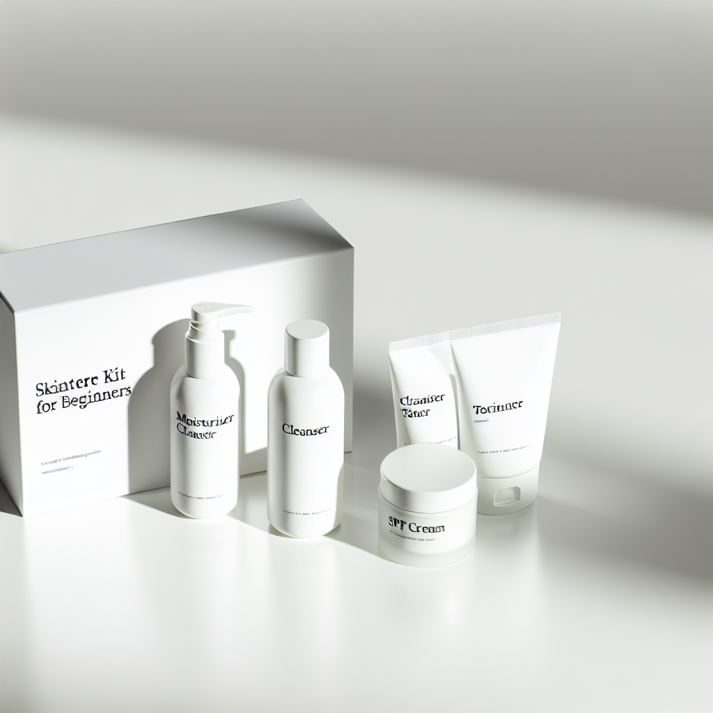 Beginner skincare starter kit