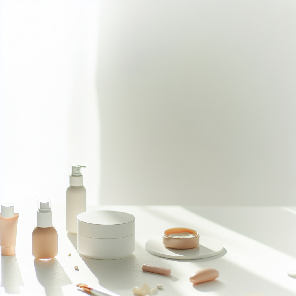 Simple morning skincare routine